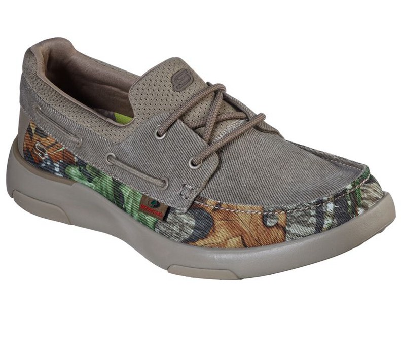 Skechers Herr Camo Slip On - Bellinger - Garmo - Sverige (MSJXY-9825)